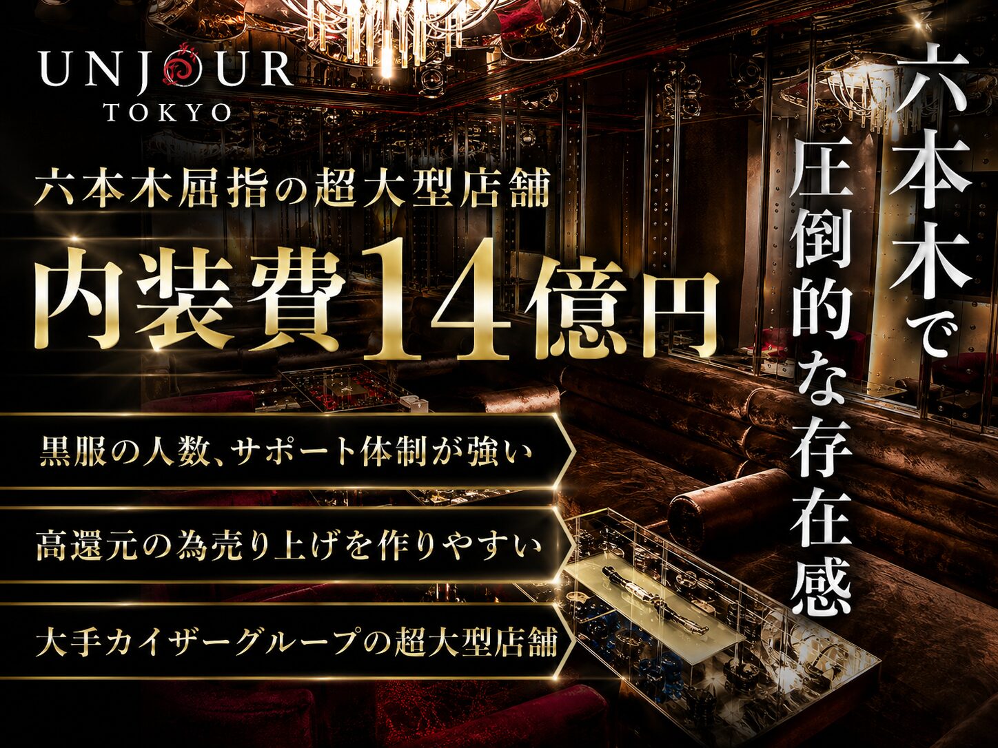 六本木 UNJOUR TOKYO / アンジュール東京の写真